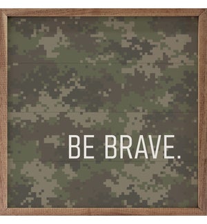 Be Brave Camo Green